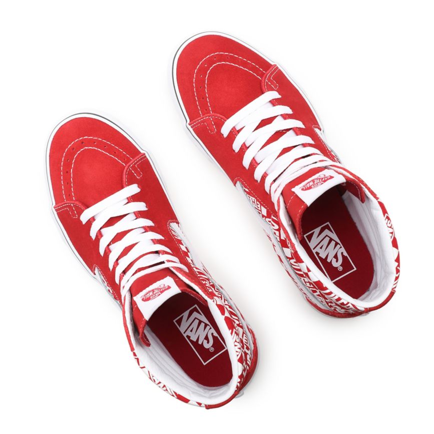 Vans Off The Wall SK8-Hi Obuca Црвени | VN215R7OH89