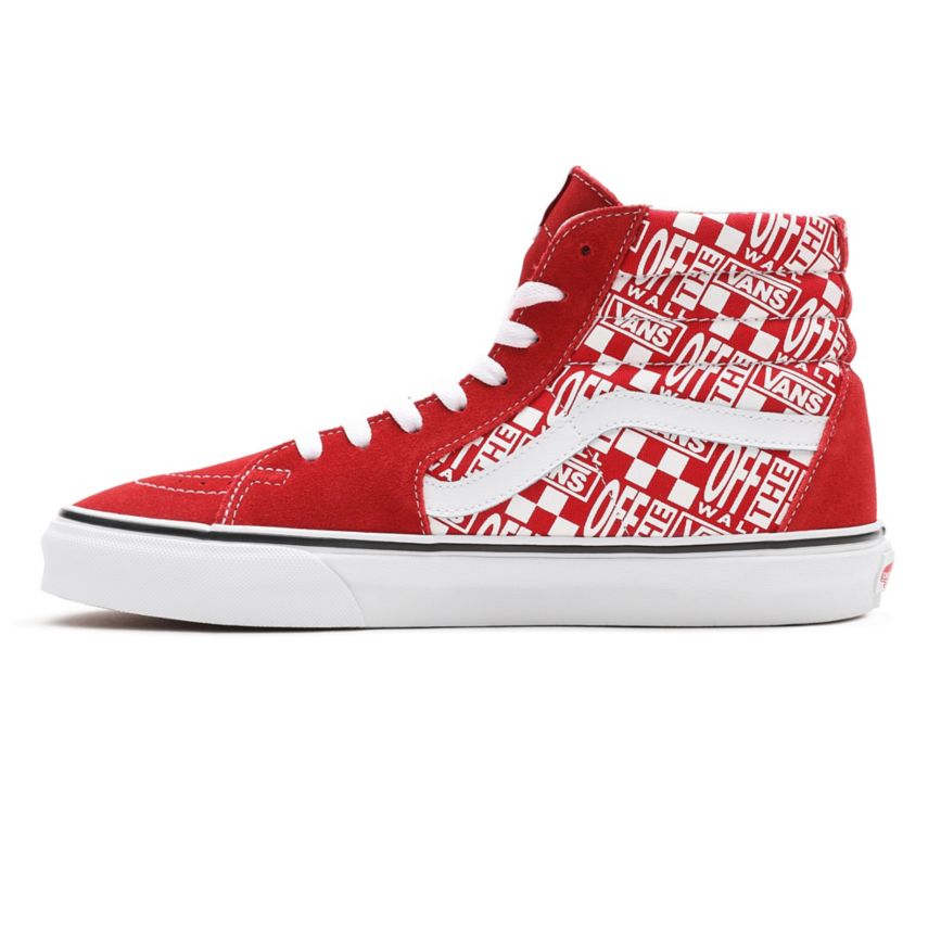 Vans Off The Wall SK8-Hi Obuca Црвени | VN215R7OH89