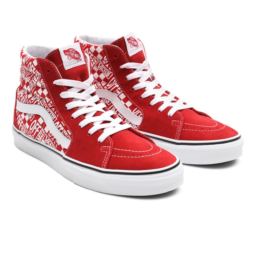 Vans Off The Wall SK8-Hi Obuca Црвени | VN215R7OH89