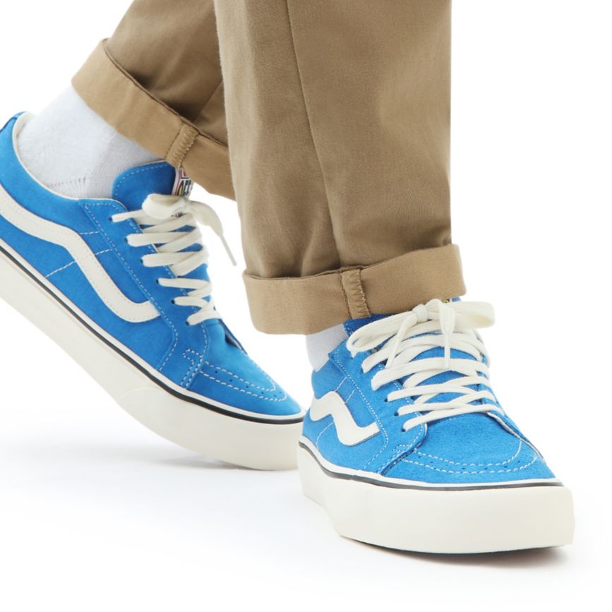 Vans Salt Wash Sk8-Low Reissue SF Obuca Плави | VN254J8ER79